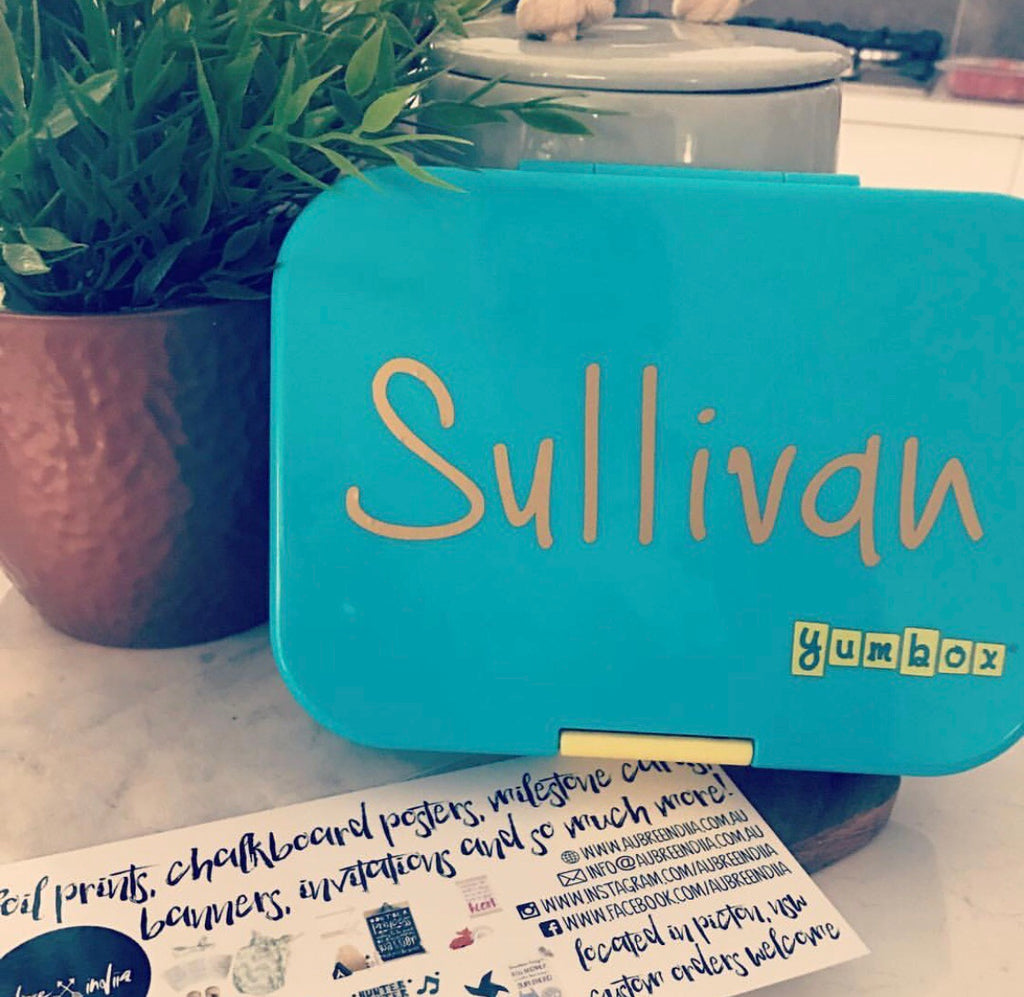 Lunch Box/Drink Bottle Name Label