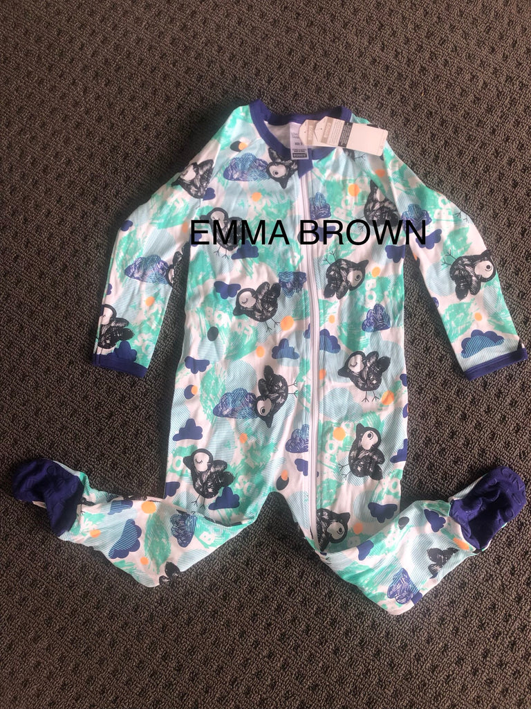 Size 2 Blue Bird Zippy
