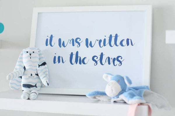 'Written in the Stars' Foil Print
